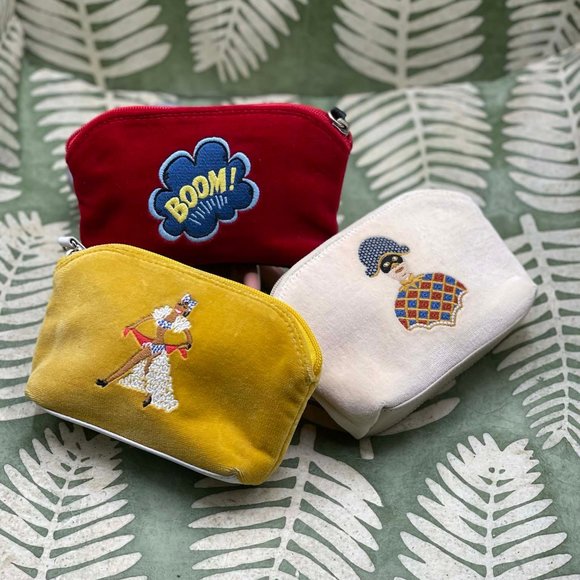 Stubbs & Wootten Carmen Miranda Velvet Pocket - Picture 5 of 5